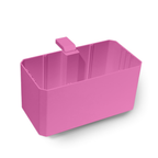 Pink large Table Caddy craft organizing bin and mounting clamp for table.