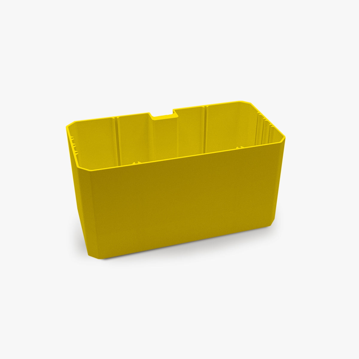 FŪTL large yellow table caddy storage container for organizing craft tools and supplies on a desk