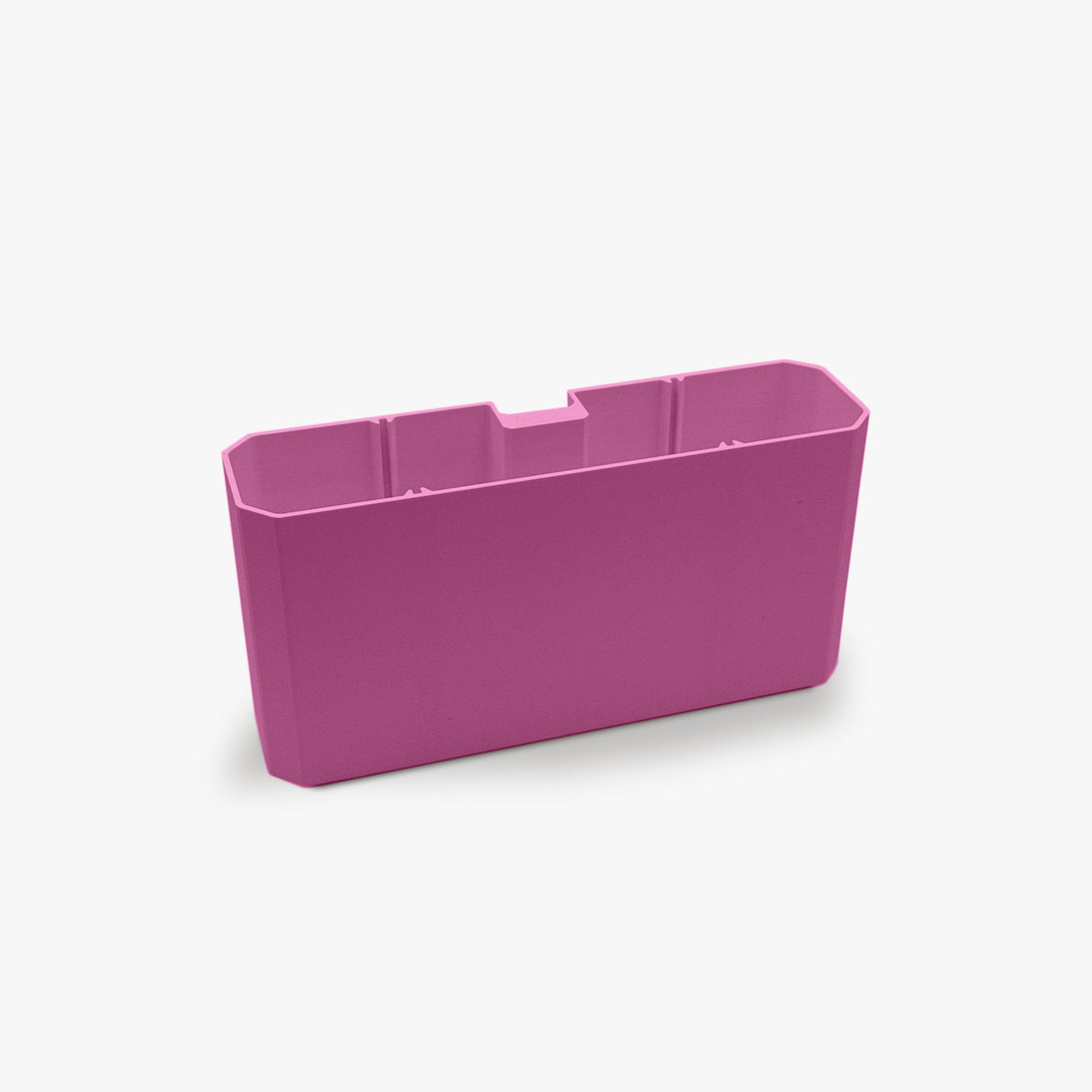 FŪTL tall pink table caddy storage organizer with a rectangular design for craft tools and workspace organization.