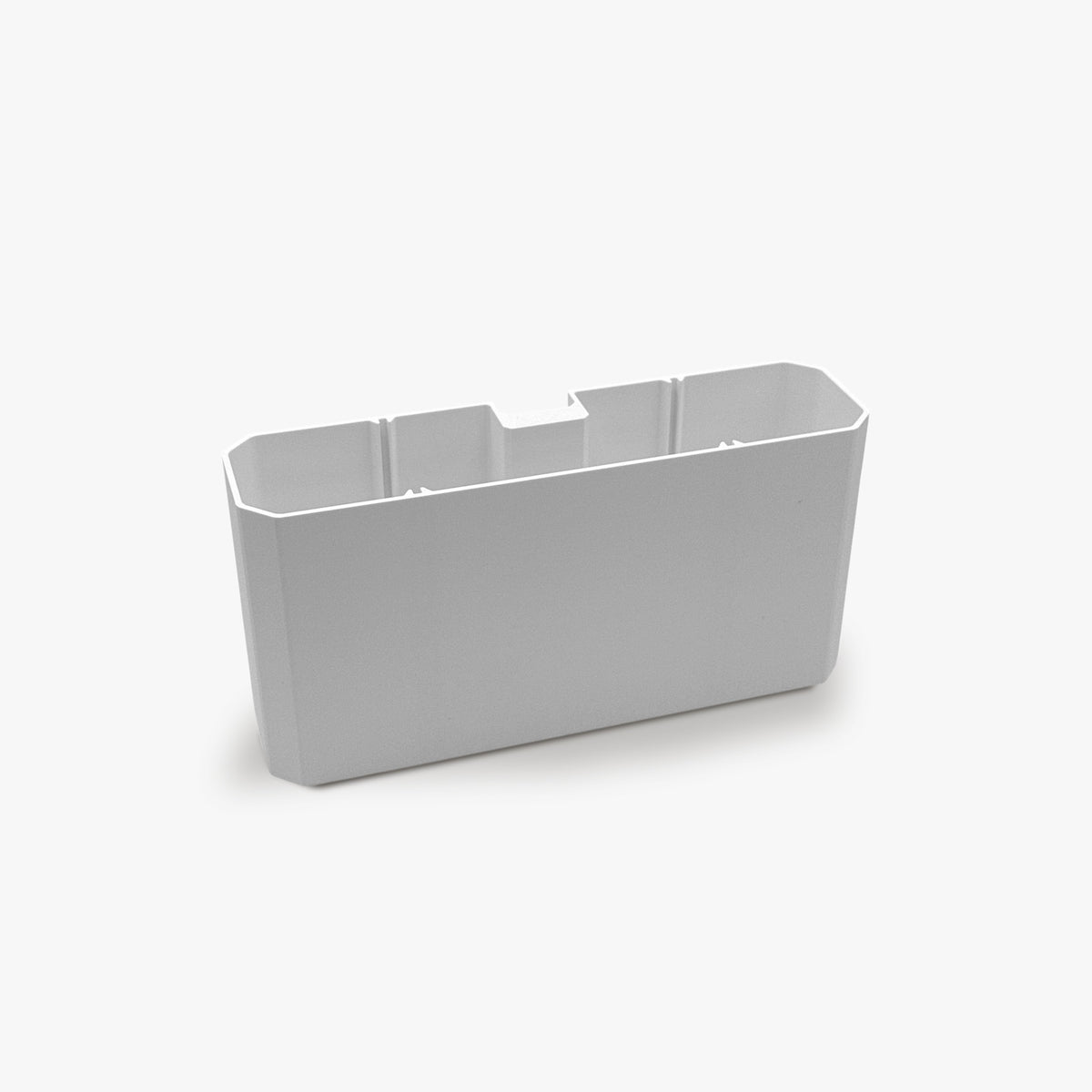 FŪTL white tall table caddy organizer with a clean minimalist design for craft and office tool storage